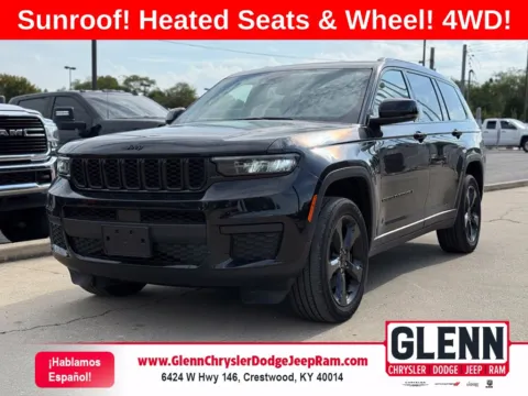 Black 2023 Jeep Grand Cherokee L Altitude for sale in Crestwood, KY