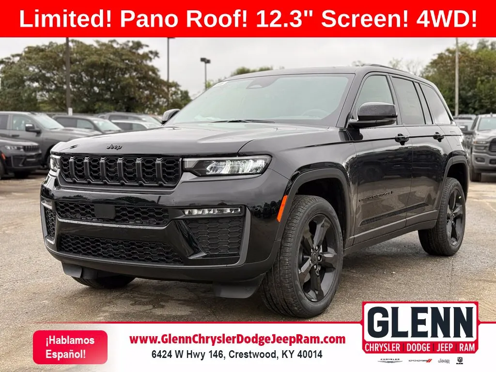 Black 2027 Jeep Grand Cherokee Limited for sale in Crestwood, KY