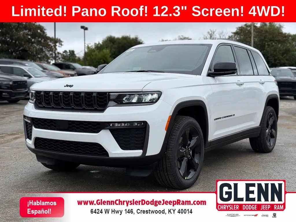 White 2027 Jeep Grand Cherokee Limited for sale in Crestwood, KY