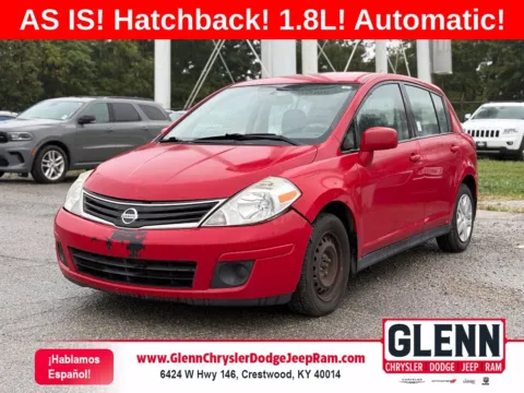 Red 2011 Nissan Versa 1.8 S for sale in Crestwood, KY