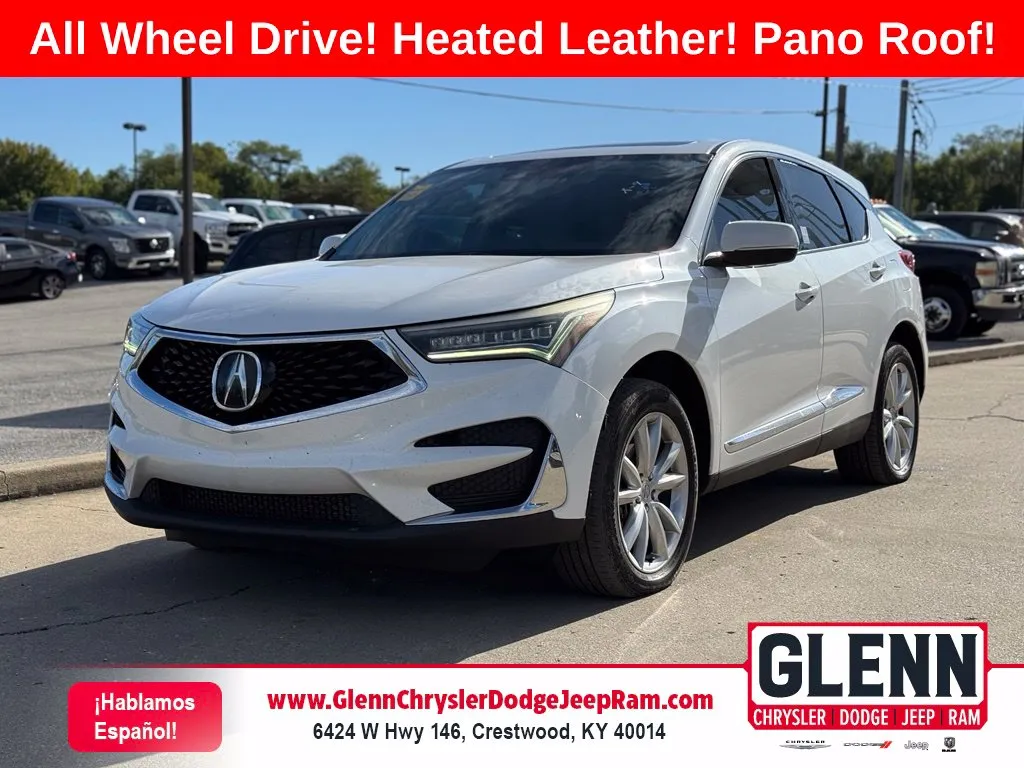 White 2021 Acura RDX for sale in Crestwood, KY