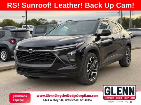 Black 2025 Chevrolet Trax 2RS for sale in Crestwood, KY