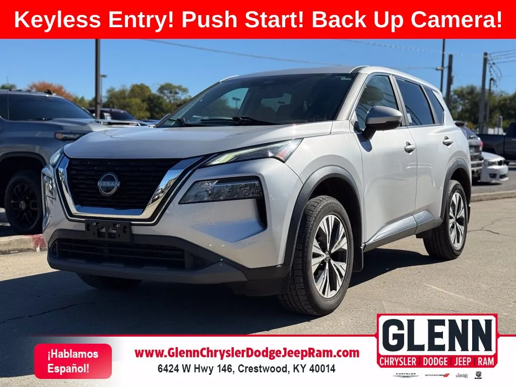 Silver 2023 Nissan Rogue SV for sale in Crestwood, KY