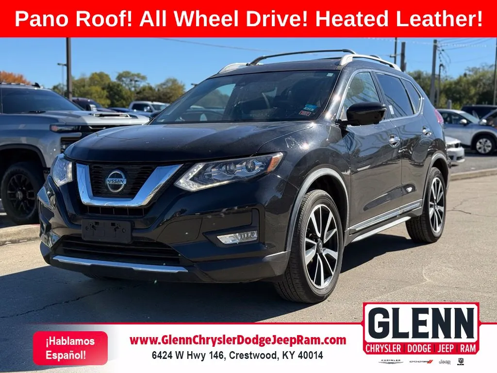 Black 2018 Nissan Rogue SL for sale in Crestwood, KY