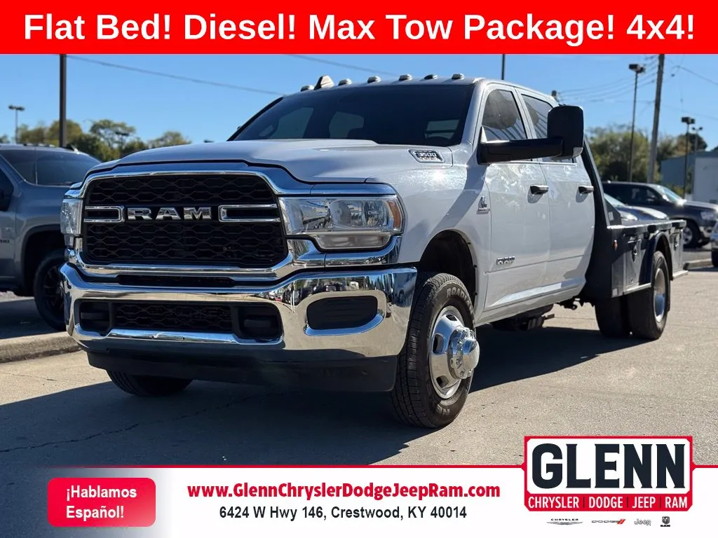 White 2021 Ram 3500 Tradesman for sale in Crestwood, KY