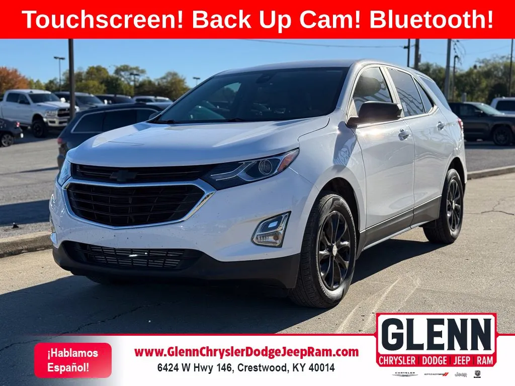 White 2020 Chevrolet Equinox LS for sale in Crestwood, KY