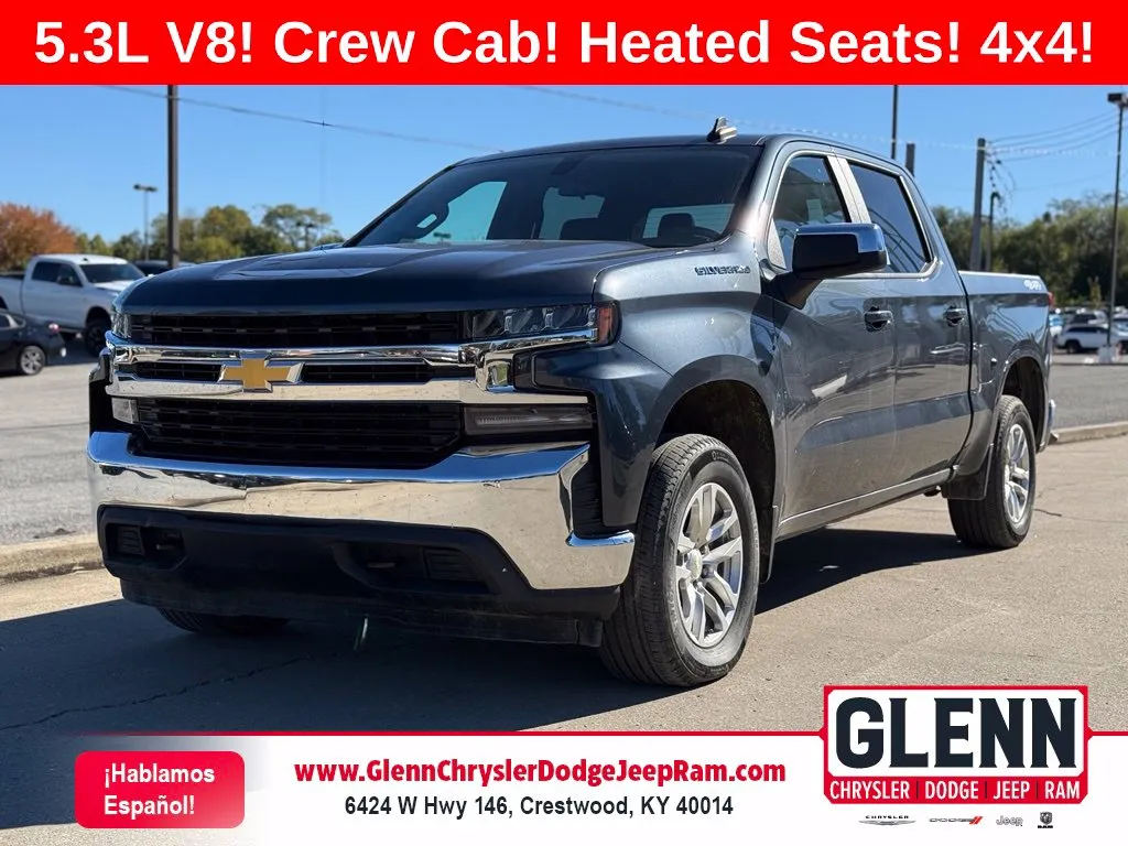 Gray 2019 Chevrolet Silverado 1500 LT for sale in Crestwood, KY