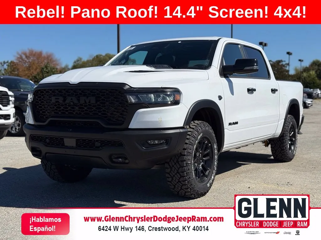 White 2027 Ram 1500 Rebel for sale in Crestwood, KY