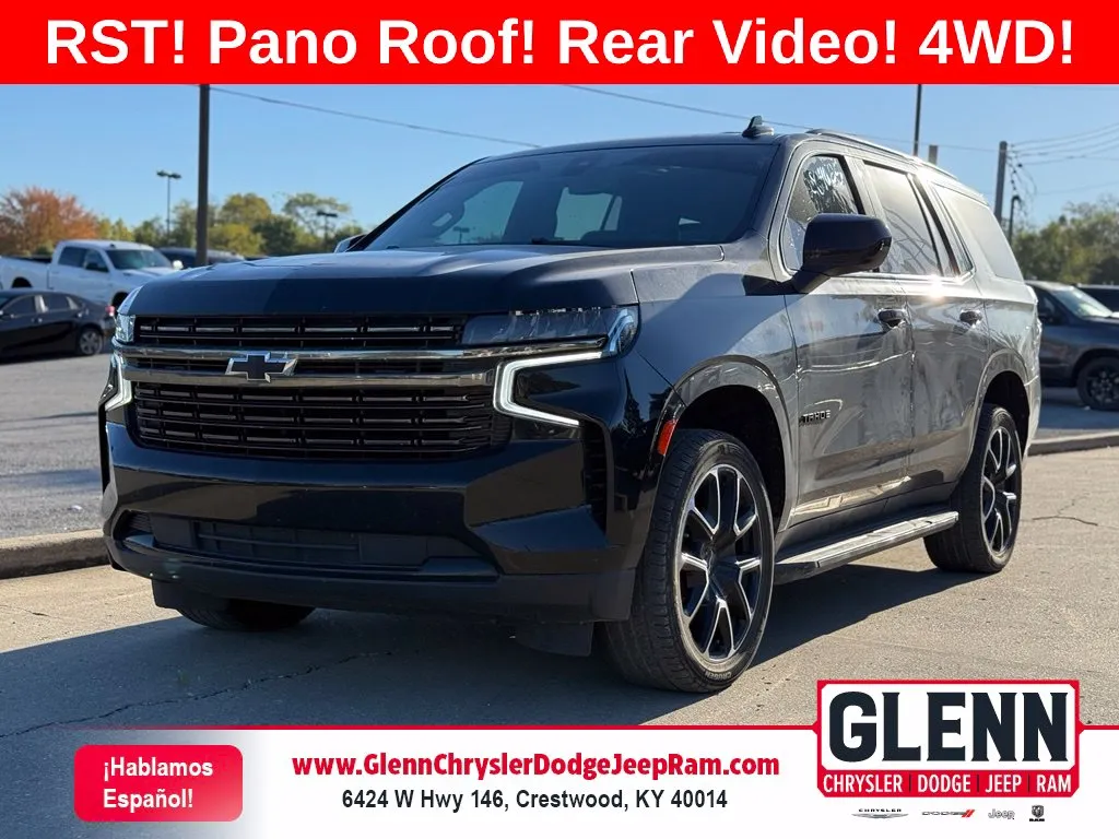 Black 2021 Chevrolet Tahoe RST for sale in Crestwood, KY