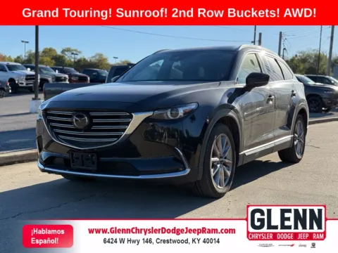 Black 2021 Mazda CX-9 Grand Touring for sale in Crestwood, KY