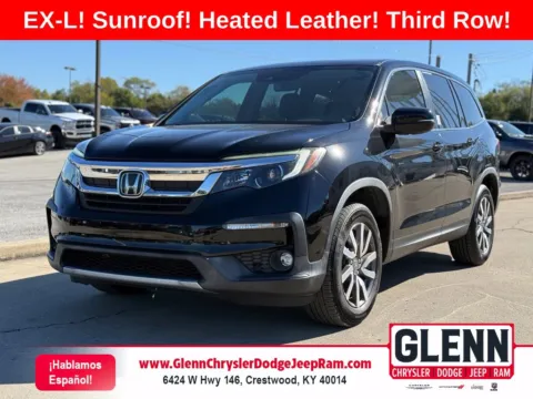 Black 2021 Honda Pilot EX-L for sale in Crestwood, KY