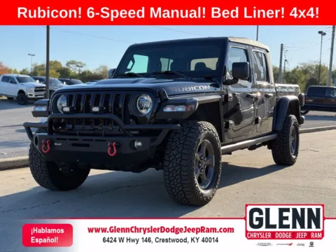 Black 2021 Jeep Gladiator Rubicon for sale in Crestwood, KY