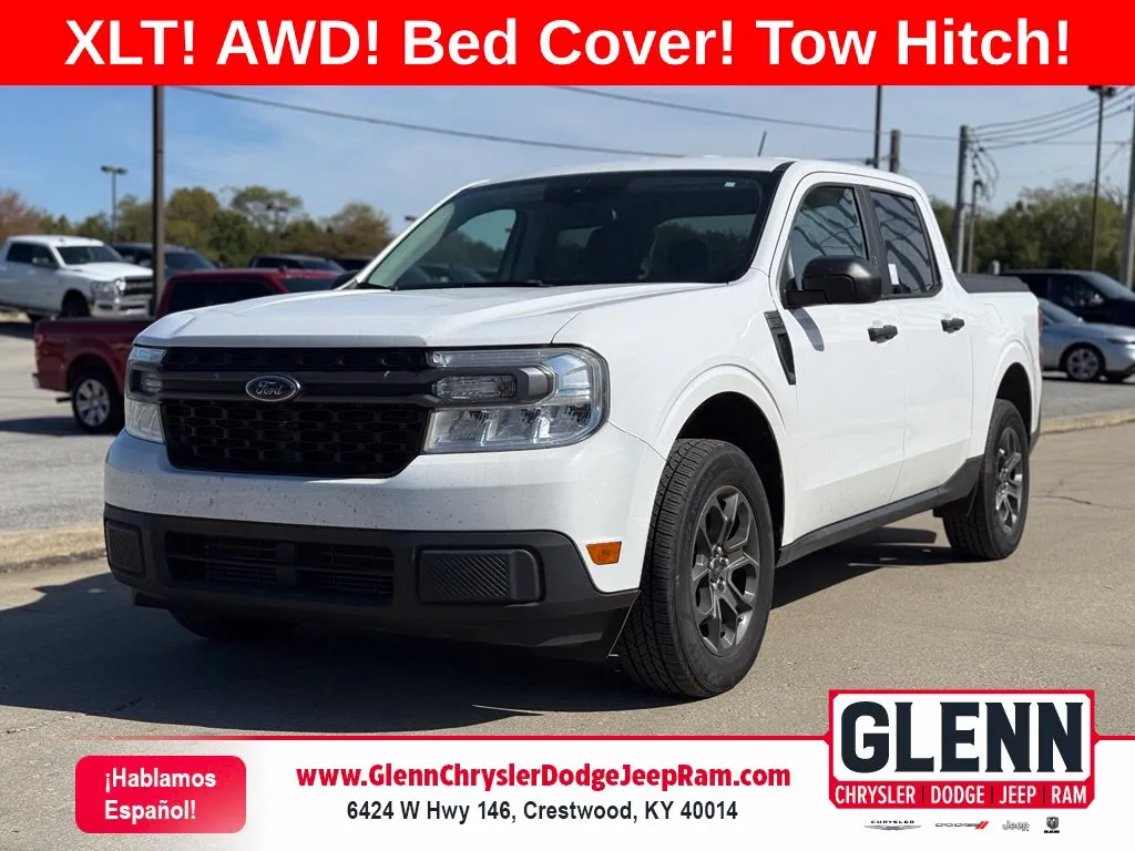 White 2023 Ford Maverick XLT for sale in Crestwood, KY