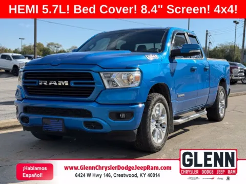Blue 2021 Ram 1500 Big Horn/Lone Star for sale in Crestwood, KY