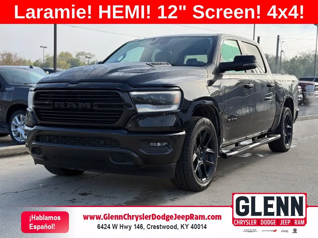 Black 2024 Ram 1500 Laramie for sale in Crestwood, KY