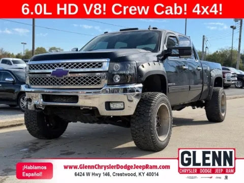 Black 2013 Chevrolet Silverado 2500 HD LT for sale in Crestwood, KY
