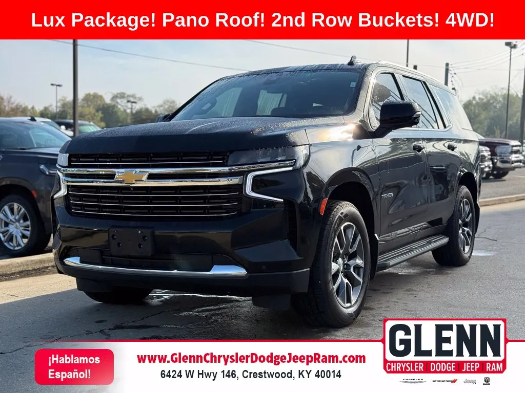 Black 2021 Chevrolet Tahoe LT for sale in Crestwood, KY