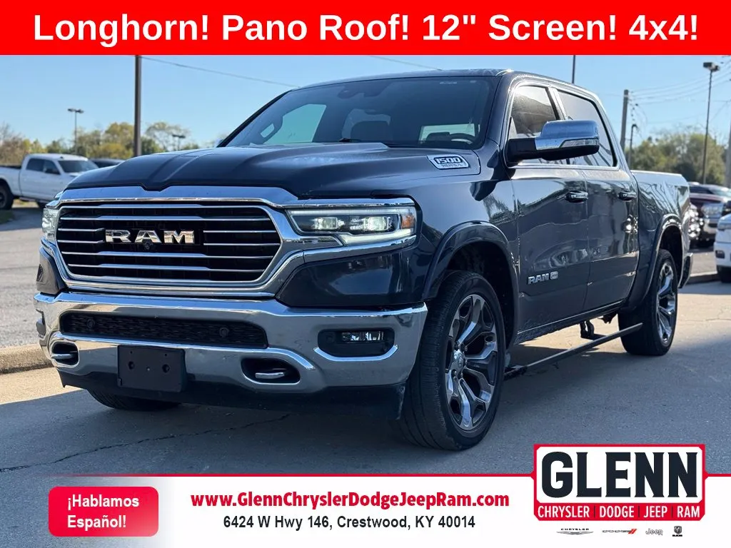 Gray 2019 Ram 1500 Laramie Longhorn for sale in Crestwood, KY