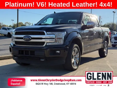Black 2019 Ford F-150 Platinum for sale in Crestwood, KY