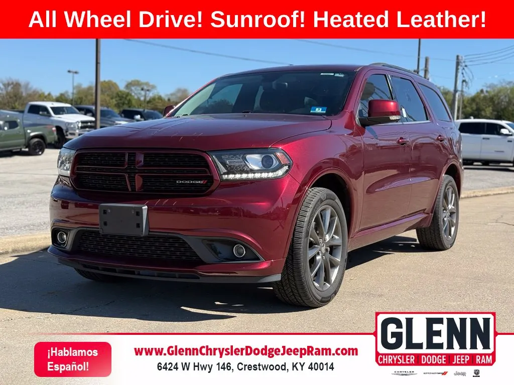 Red 2018 Dodge Durango GT for sale in Crestwood, KY