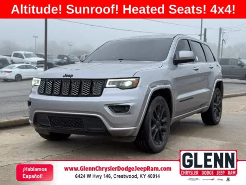 Silver 2018 Jeep Grand Cherokee Altitude for sale in Crestwood, KY