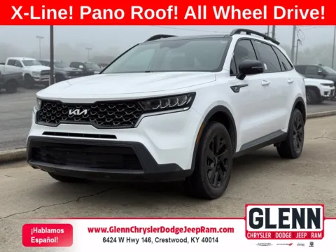 White 2023 Kia Sorento X-Line S for sale in Crestwood, KY