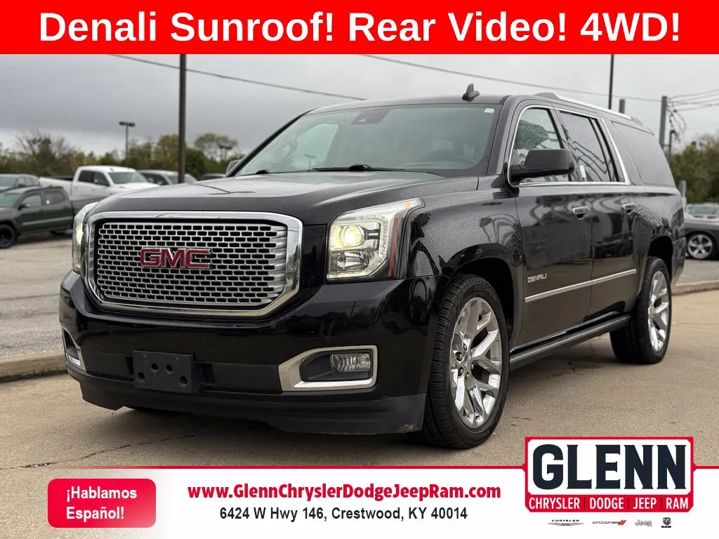 Black 2017 GMC Yukon XL Denali for sale in Crestwood, KY