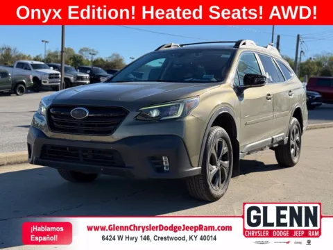 Green 2020 Subaru Outback Onyx Edition XT for sale in Crestwood, KY
