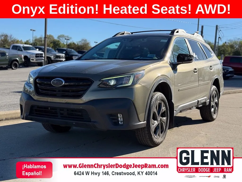 Green 2020 Subaru Outback Onyx Edition XT for sale in Crestwood, KY