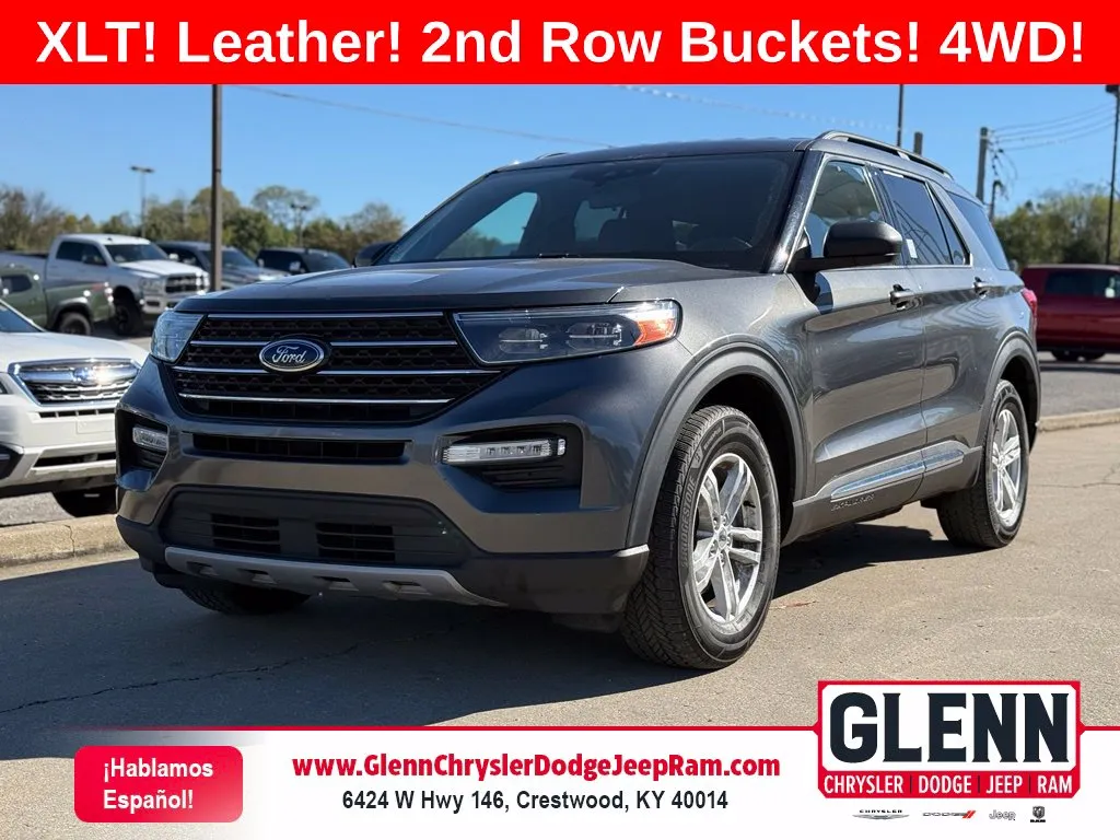 Gray 2020 Ford Explorer XLT for sale in Crestwood, KY