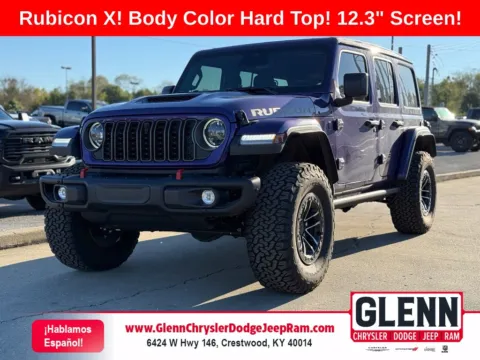 Purple 2026 Jeep Wrangler Rubicon X for sale in Crestwood, KY
