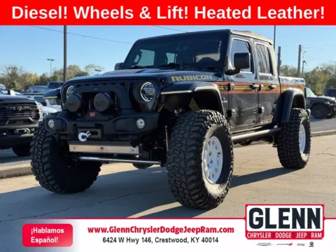 Black 2022 Jeep Gladiator Rubicon for sale in Crestwood, KY