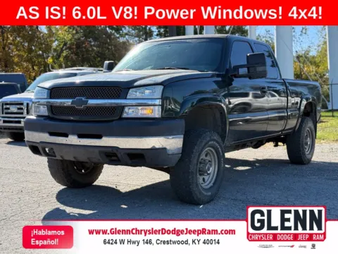 Green 2003 Chevrolet Silverado 2500 HD LS for sale in Crestwood, KY