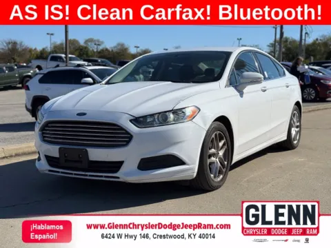 White 2015 Ford Fusion SE for sale in Crestwood, KY