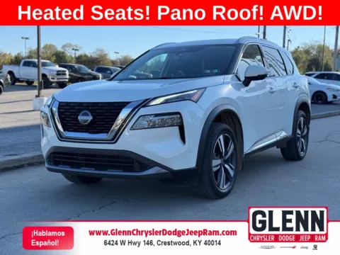 White 2023 Nissan Rogue SL for sale in Crestwood, KY