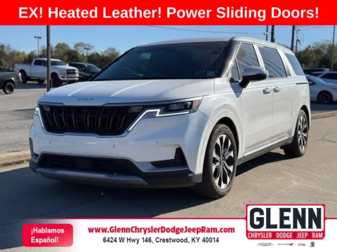 White 2023 Kia Carnival EX for sale in Crestwood, KY
