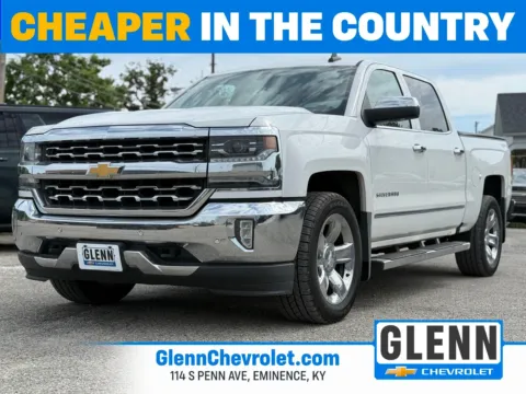 White 2017 Chevrolet Silverado 1500 LTZ for sale in Eminence, KY