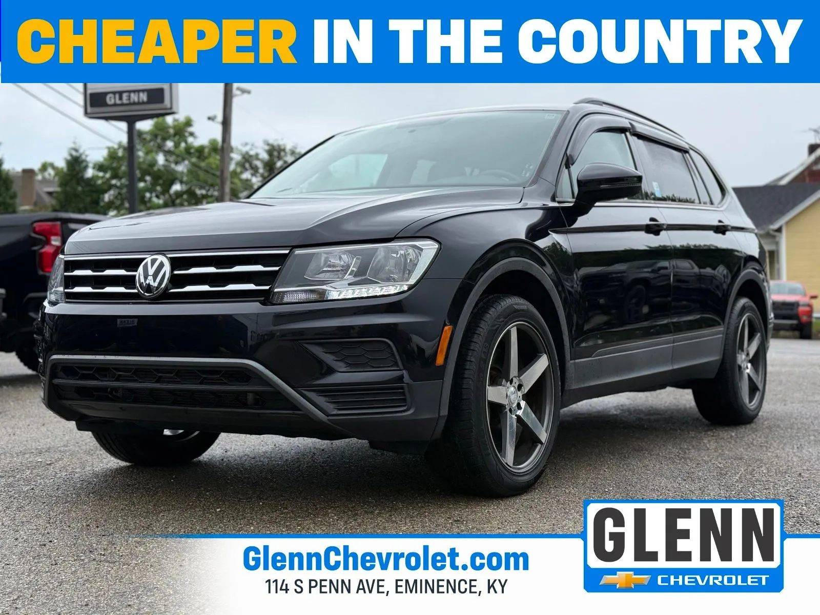 Black 2020 Volkswagen Tiguan 2.0T S for sale in Eminence, KY