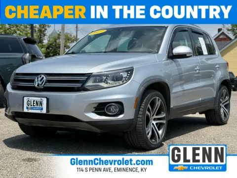 Silver 2017 Volkswagen Tiguan 2.0T SEL for sale in Eminence, KY