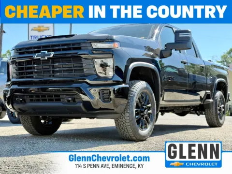 Black 2026 Chevrolet Silverado 2500HD Custom for sale in Eminence, KY