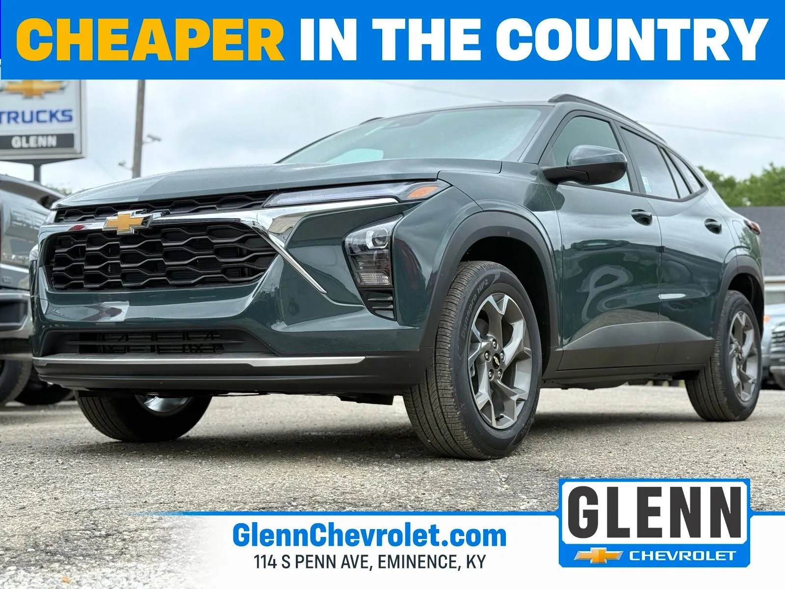 Gray 2026 Chevrolet Trax LT for sale in Eminence, KY