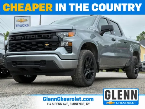 Gray 2026 Chevrolet Silverado 1500 Custom for sale in Eminence, KY