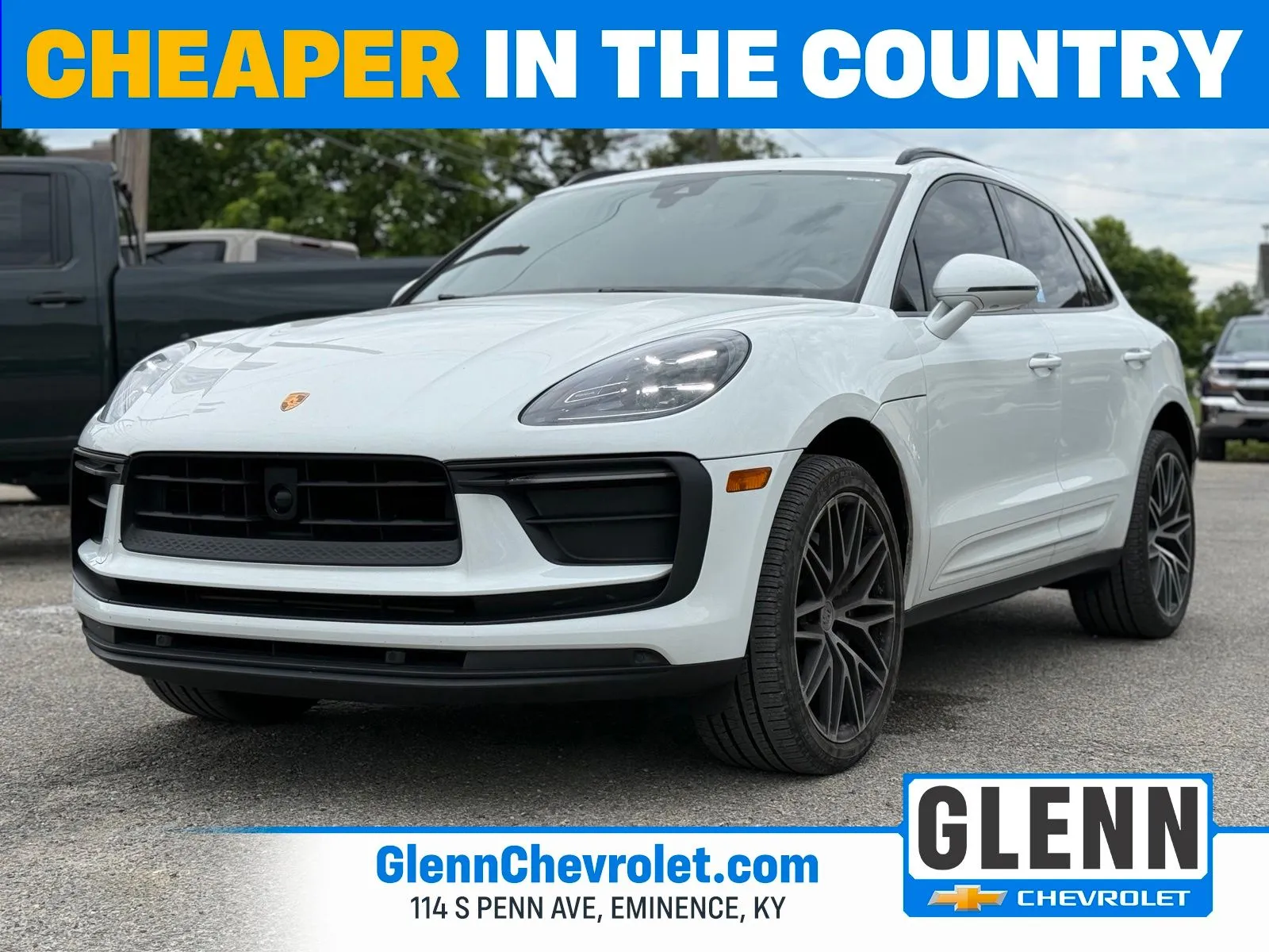 White 2023 Porsche Macan for sale in Eminence, KY