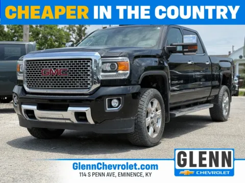 Black 2017 GMC Sierra 2500HD Denali for sale in Eminence, KY