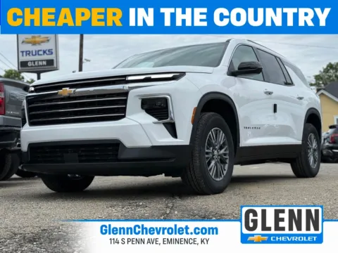 White 2026 Chevrolet Traverse LT for sale in Eminence, KY