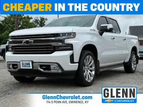 White 2020 Chevrolet Silverado 1500 High Country for sale in Eminence, KY