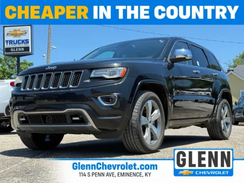 Black 2014 Jeep Grand Cherokee Overland for sale in Eminence, KY