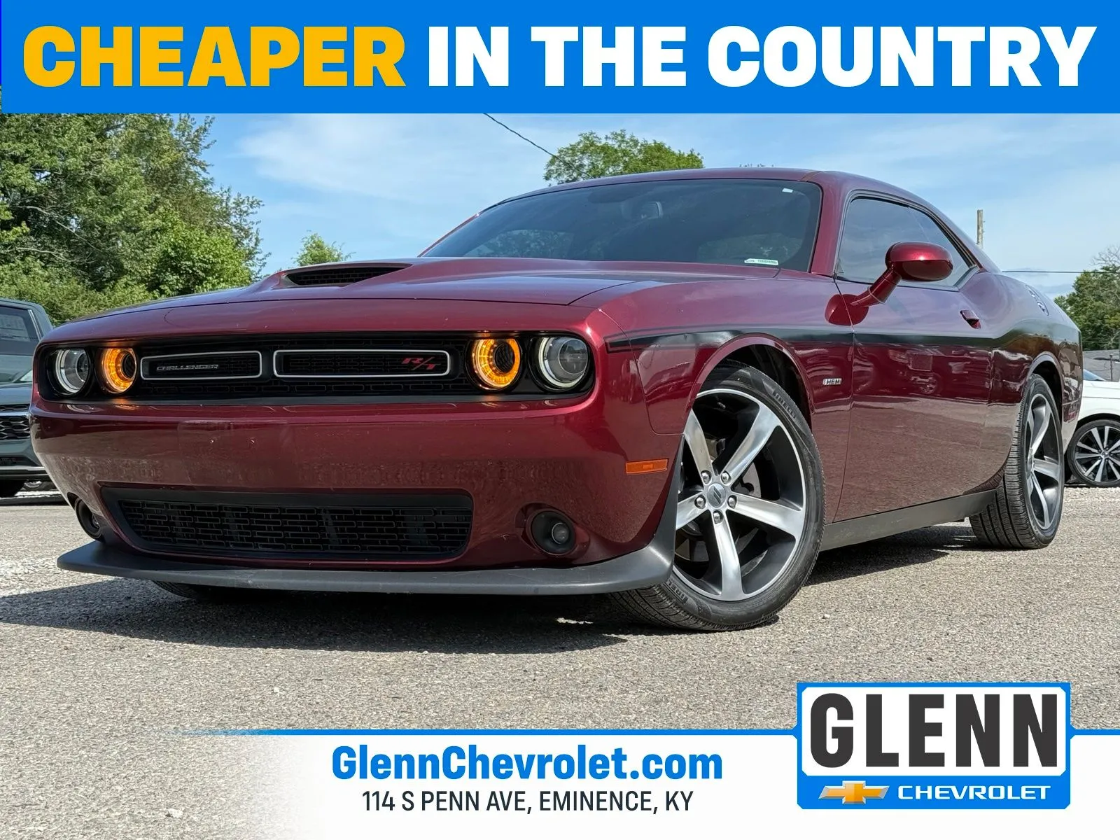 Red 2019 Dodge Challenger R/T for sale in Eminence, KY