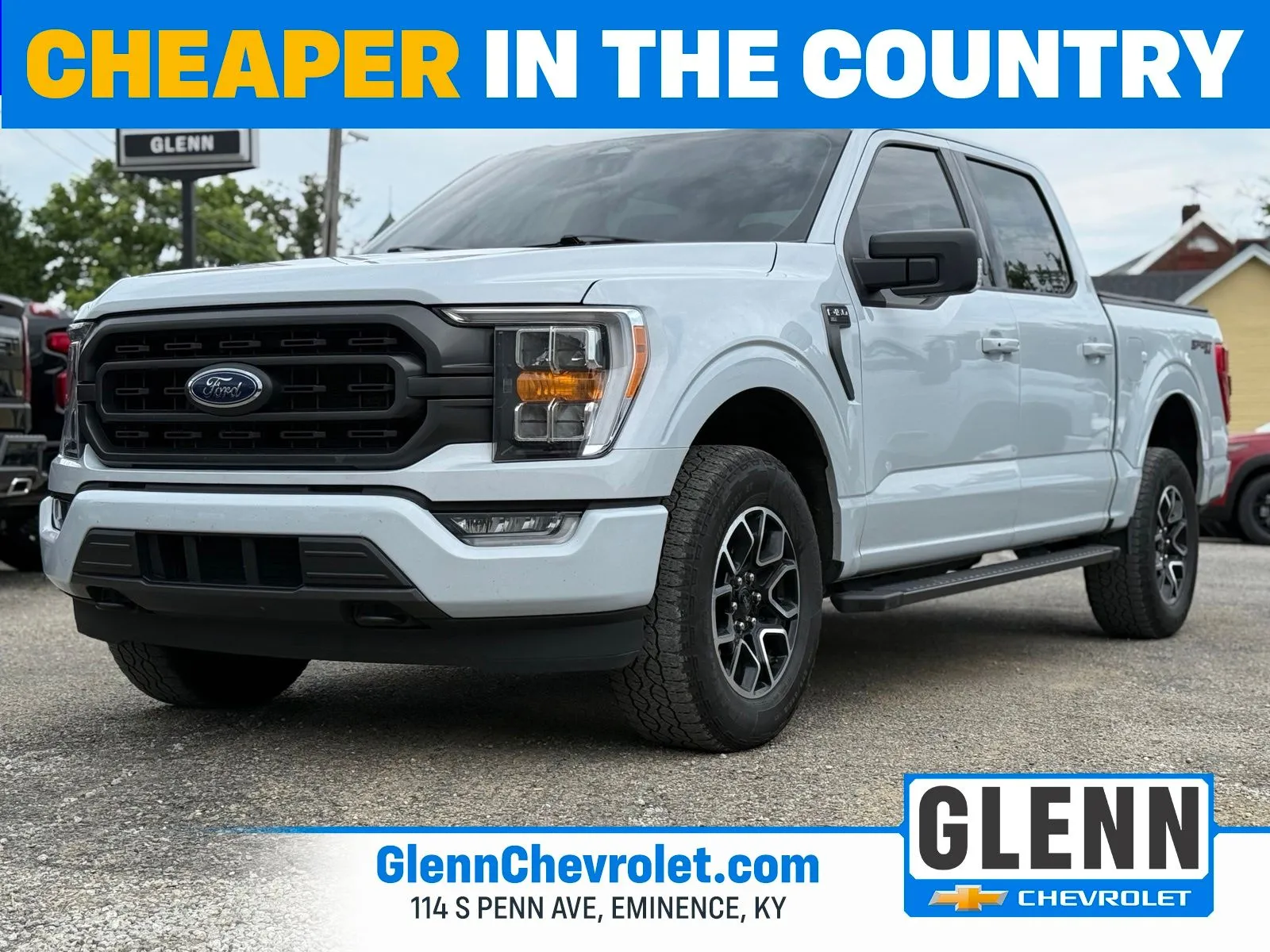 White 2022 Ford F-150 XLT for sale in Eminence, KY
