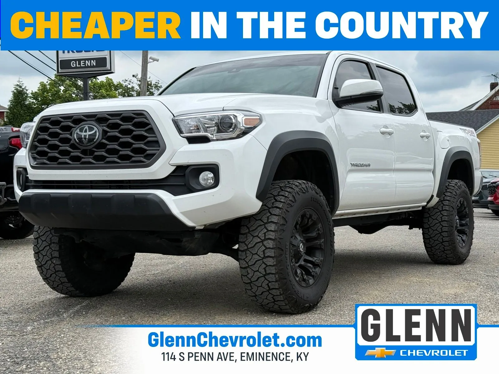 White 2022 Toyota Tacoma TRD Off-Road for sale in Eminence, KY